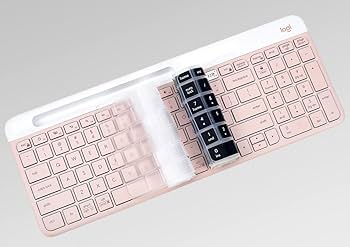 KEYBOARD LOGO TEE / WHT / Mサイズ Logitech POP Keys Wireless Mechanical Keyboard, Bluetooth